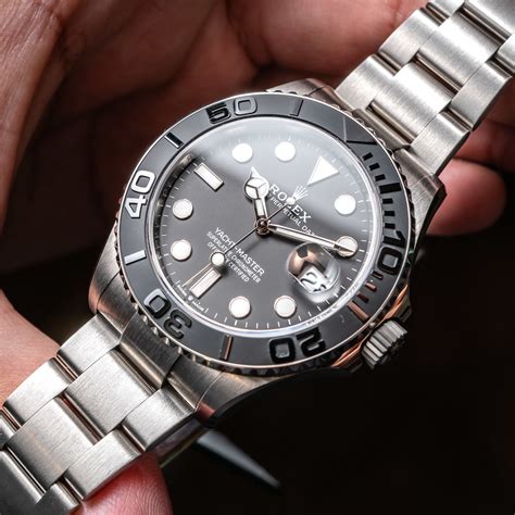 yacht master rolex titanio